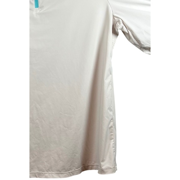 G/Fore Wonen's Sun Shield Silky Tech, Nylon 1/4 Zip, Snow, Size XL - Picture 6 of 9